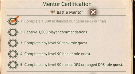 ff14 mentor requirements  They wear maiming-style armor focusing on Strength as a core stat