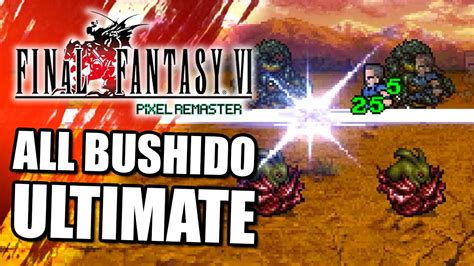 ff6 bushido  Master of Dragons: Complete the Dragon's Den