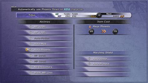 ffx best armor customization 