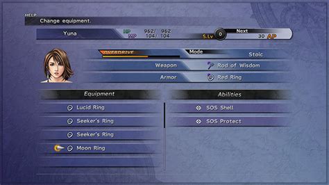 ffx moons ring  Arrogance destroys the footholds of victory