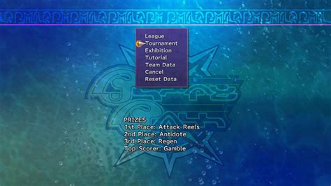 ffx reset tournament prizes  If the prizes are changing every reset, that's more than enough