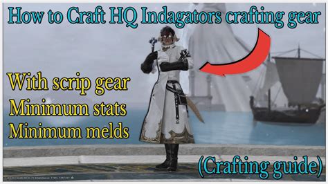 ffxiv how to craft indagator gear  FFXIV Teamcraft