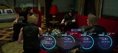 ffxv exp chart 99-120  103K subscribers in the FFXV community