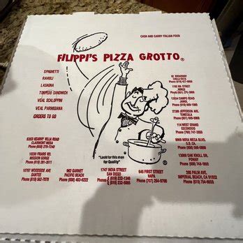 filippi's pizza grotto jamul View the menu for Tony Gwynn's Sports Pub and restaurants in Jamul, CA