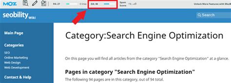 filter search results by domain authority moz toolbar Page Authority (PA) is a score developed by Moz that predicts how well a specific page will rank on search engine result pages (SERP)