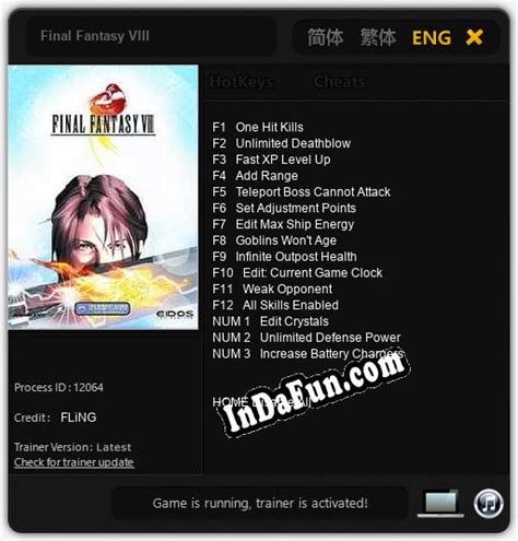 final fantasy viii trainer  DOWNLOAD (562