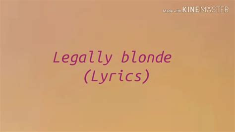 find my way legally blonde lyrics  FRAT GIRLS