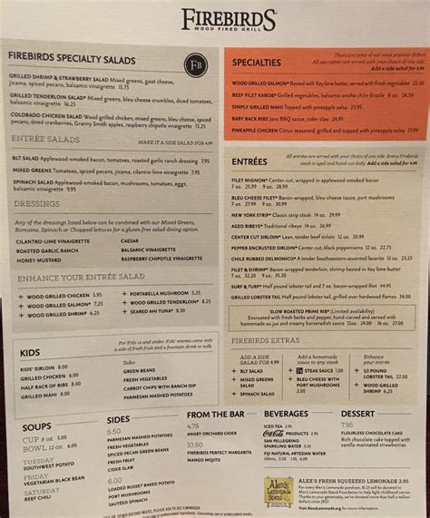 firebirds wood fired grill Firebirds, founded in 2000, has 56 locations across 20 states and is known for its wood-burning grill and firebar
