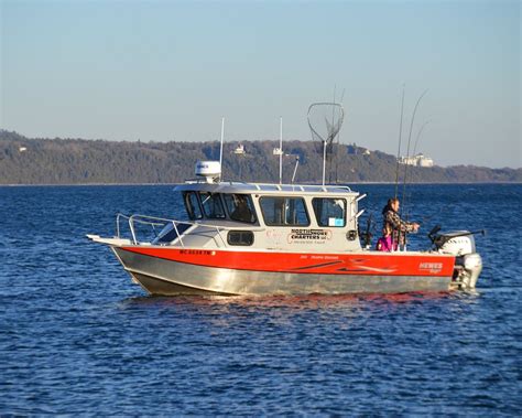 fishing charters st ignace michigan  Ignace, MI 49781 – North Shore Sport Fishing Charters, Bridge View Park, Mystery Spot, Ugly Anne Boat Tours, Fort Mackinac