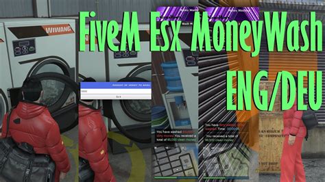 fivem esx money wash 8 K RP Scripts 12100 subscribers