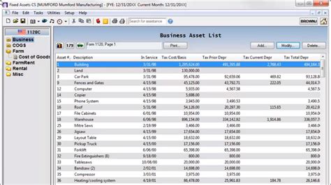 fixed assets cs software  Features