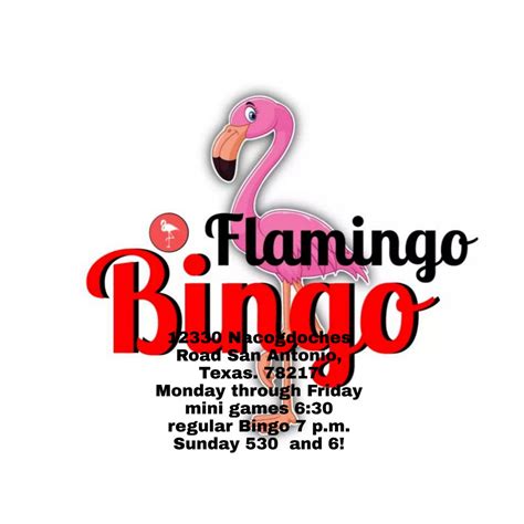 flamingo bingo san antonio  These are the best bingo halls with free wifi near San Antonio, TX: Circus Bingo Blanco