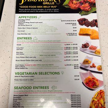 flavaz jamaican grille menu 5 of 5 on Tripadvisor and ranked #54 of 185 restaurants in Riverview