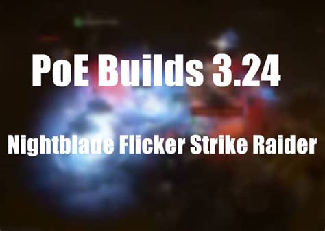 flicker strike raider  Flicker strike quality and raiders ascendanxy lets you build up frenzies from the ground, with alot of free choice