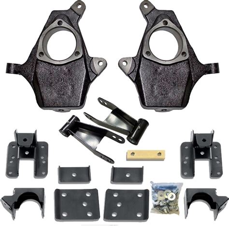 flip kit silverado  6-7" Axle Flip Kit: lowering links kit down for up to 6-7", engineered to relocate or "flip" the truck's axle from underneath the leaf spring to the top