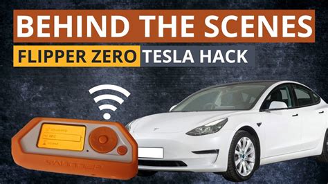 flipper zero tesla unlock 