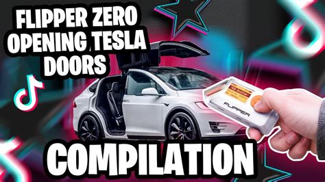 flipper zero tesla unlock  I need to post a video of it flipping open the charging ports of both my Model Y and 3 at the same time