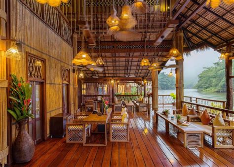 floating house river kwai  Offering free Wi-Fi, it features private villas with a 32-inch flat-screen TV and private sun deck with day beds