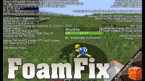 foamfix mod  The mod incorporates elements from the