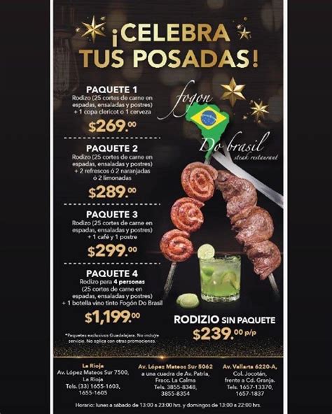 fogon do brasil cdmx  Cortes de Carne de primera en espadas, pizzas dulces y saladas, extensa barra de ensaladas,