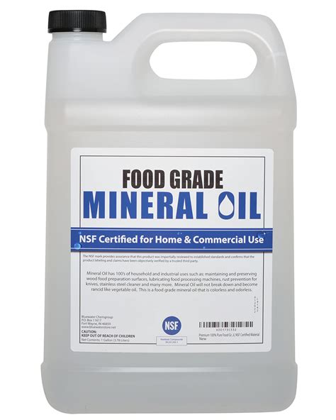 food grade mineral oil woolworths  Only ever use a heat treated and filtered Walnut oil as a wood finish