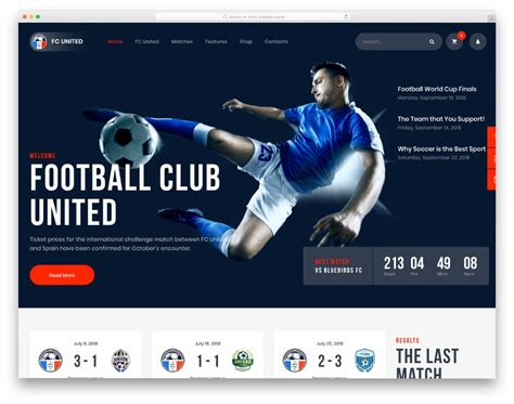 football website templates  In combination with getting one of our themes you get free of cost 24/7 life-long technical support and a