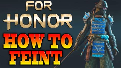 for honor soft feint  ago