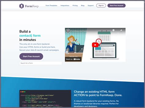 formspree alternative Formspree is a form backend, API, and email service for HTML & JavaScript forms