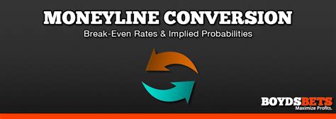 formula to convert point spread to moneyline NHL Moneyline Bets