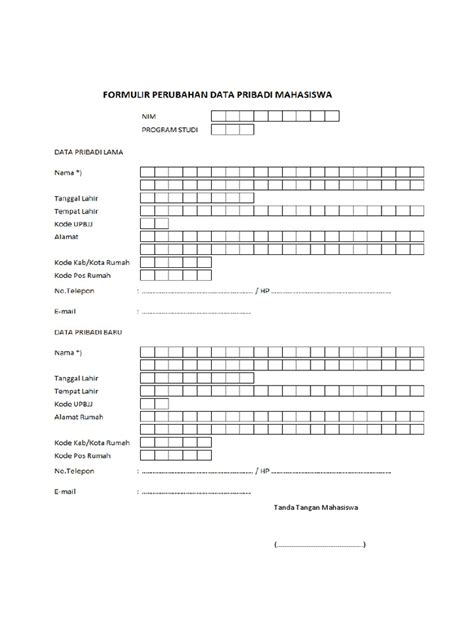 formulir pengajuan ubah data layanan ut <cite> UPBJJ-UT setempat; atau b</cite>