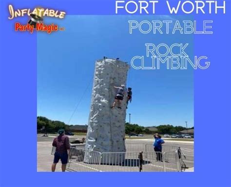 fort worth rock climbing wall rentals  2