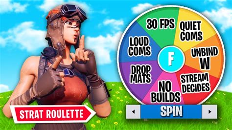 fortnite strat roulette Remember to like and subscribeComment down below whether you prefer regular fortnite or strat rouletteFollow me on social media @De_Rossi_FCDM me if you wann