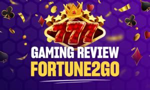 fortune2go  Download the app and log in with your account to enjoy the fun and excitement of winning real prizes