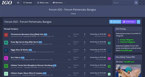 forum igo indonesia  2