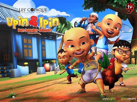 foto wallpaper upin ipin  Source: backgroundmanu