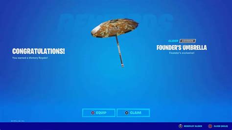 founder's umbrella fortnite price  pm me if interested account also comes with a bunch of other skins