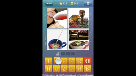 four pics one word level 122  We update our database every day with new answers