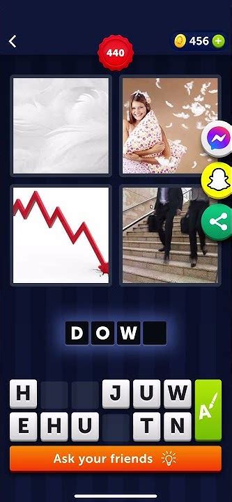 four pics one word level 440  You are important to us and that's why we will do our best to provide you the correct 4 pics 1 word answers