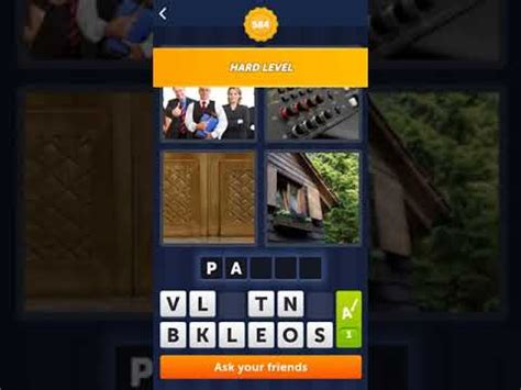four pics one word level 584  More tips for another level you will find on 4 Pics 1