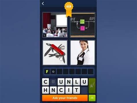 four pics one word level 619  4 Pics 1 Word answers and cheat tool