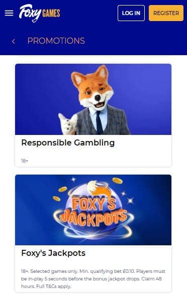 foxy games welcome offer 22