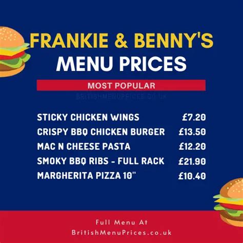 frankie and benny's gunwharf quays menu 21 miles away 
