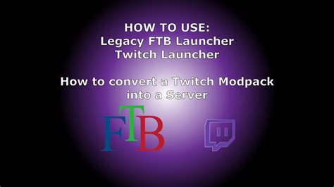 ftb legacy launcher download  Click on Add instance and add Feed The Beast modpack