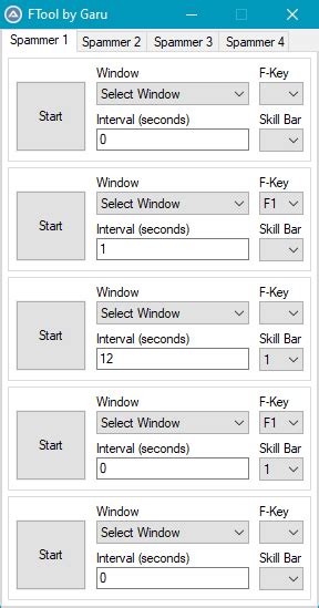 ftool by garu  You can edit the entries listed in the config