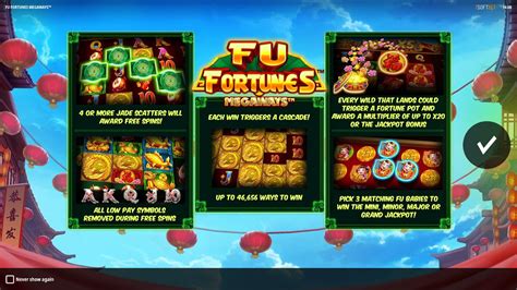 fu fortunes megaways kostenlos spielen 🔥 Pelaa nyt Fu Fortunes Megaways 💵 Pelaa ilmaisia ja oikean rahan kolikkopelejä Super️ Super Bonus, jopa 1200 €, kaikkien aikojen korkein Italiassa! 🤠 35 € bonusbonus EI TALLETUSTA Ilmaiset kasinopelit ⏩ Pelaa online-kasinopelejä osoitteessa - CasinoHelsinki