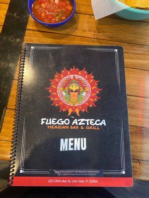 fuego azteca mexican bar and grill live oak reviews  This restaurant has not received enough recent ratings to display a