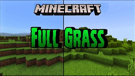 full grass texture pack 1.20  32x Minecraft 1