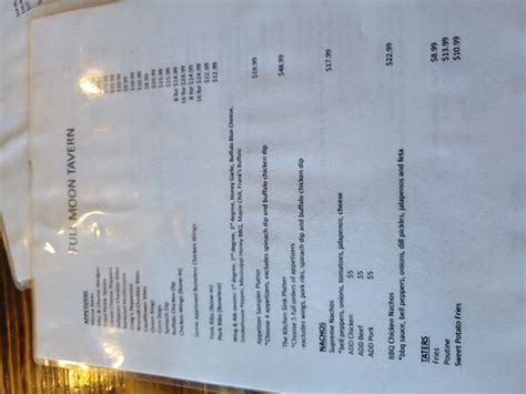 full moon tavern woodstock menu  Let the fresh ocean air wash the City off you at the Full Moon Hotel, your new favourite Bay retreat, a breezy […] Order online and read reviews from Harvest Moon Cafe at 113 S Benton St in Woodstock 60098 from trusted Woodstock restaurant reviewers