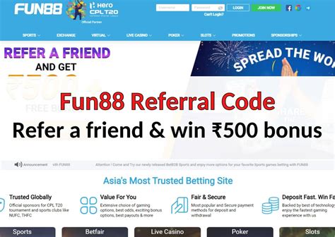 fun88 friend referral code  4