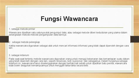 fungsi wawancara Metode Behavioral Event Interview adalah teknik yang diperkenalkan pertama kali sejak tahun 1970-an